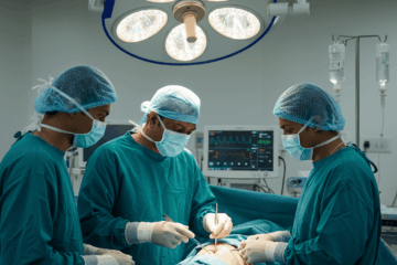 Joint Replacement Surgeon in India – Dr. Rameshwar Kumar in surgery