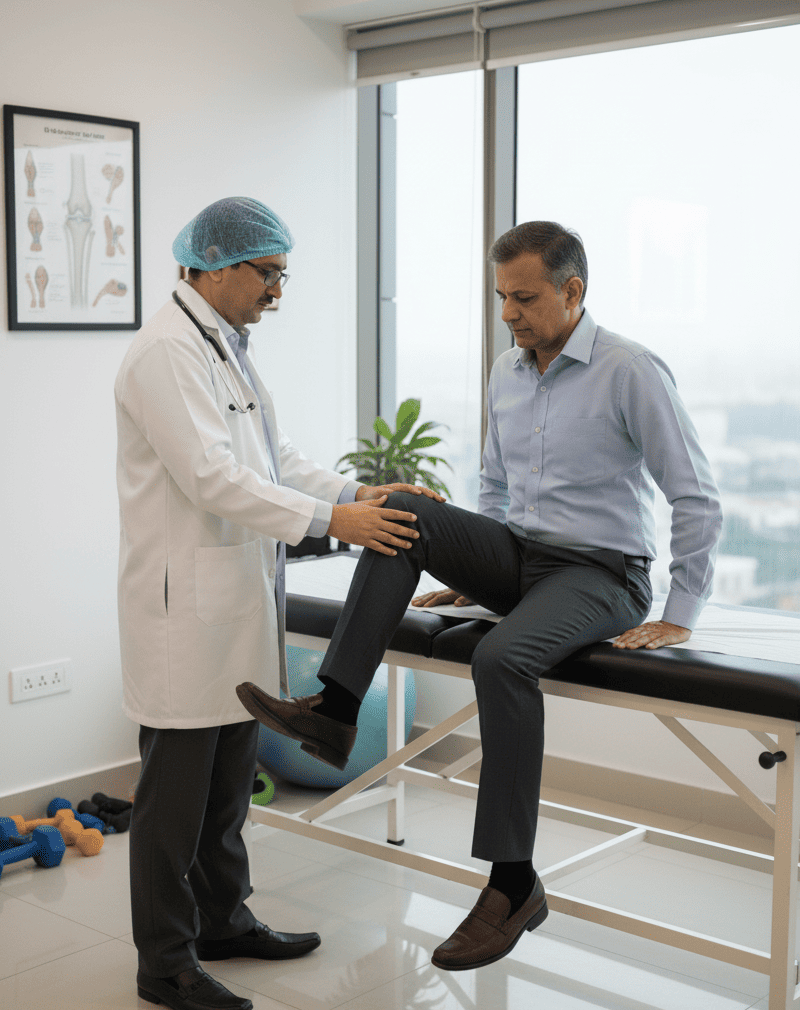 Knee pain treatment without surgery